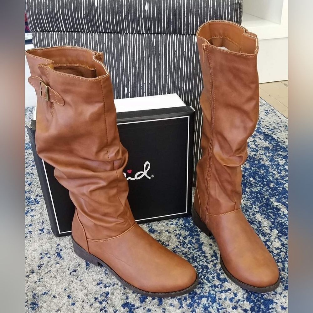 Qupid slouch boots 